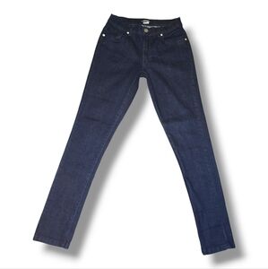 NWOT-Women's Venus skinny jeans. Sz 4 reg. Color- Dark wash. Rhinestone details.